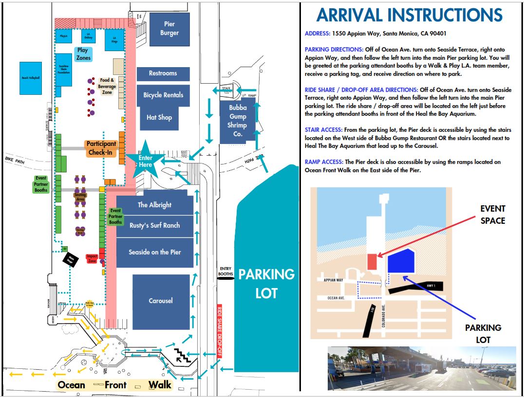 2025 Walk and Play LA Event Map