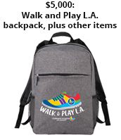 2019 Walk and Play L.A. $5000 incentive