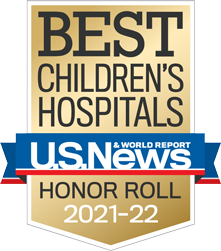 CHLA US News Honor roll 2021-2022