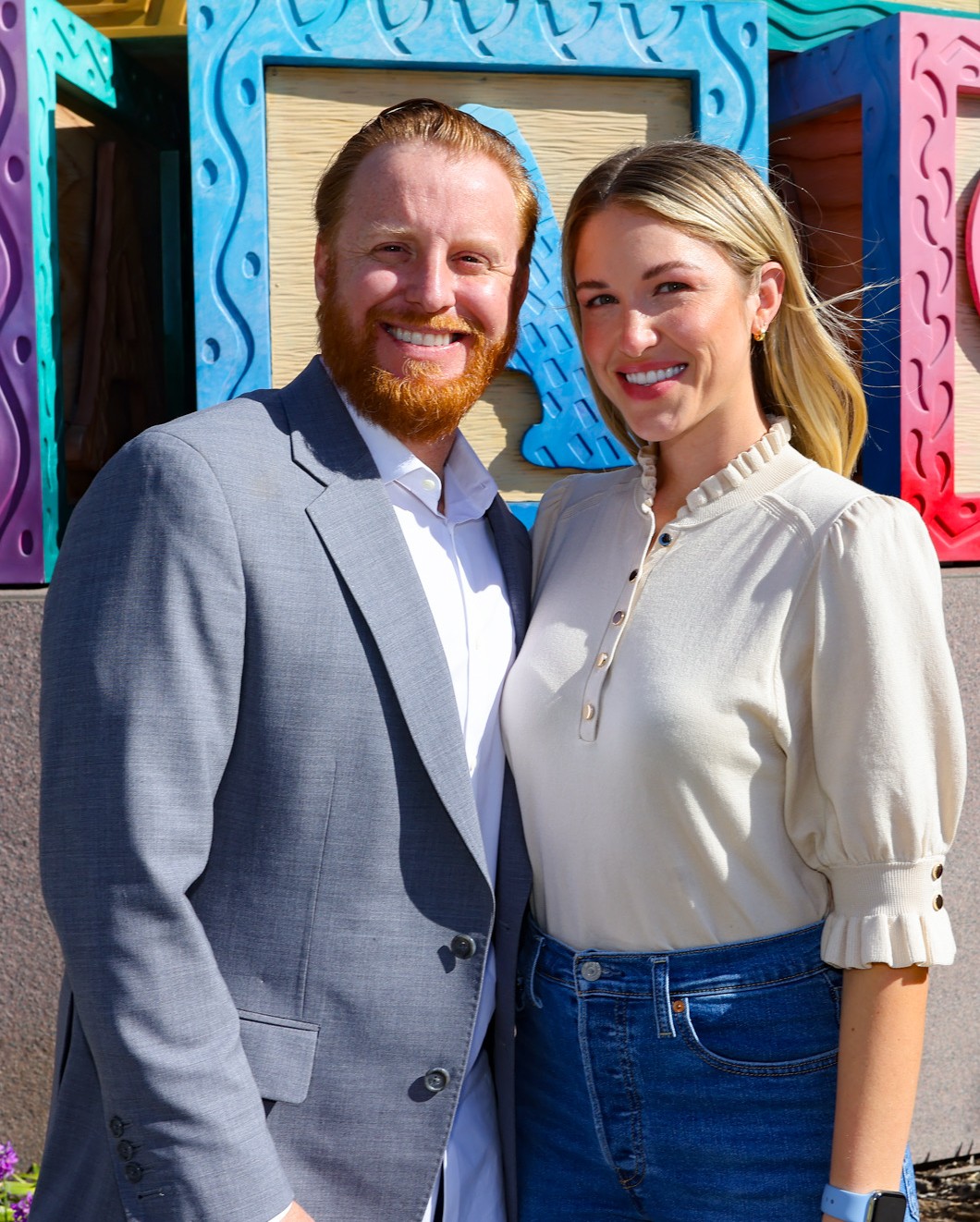 Image of Kourtney and Justin Turner