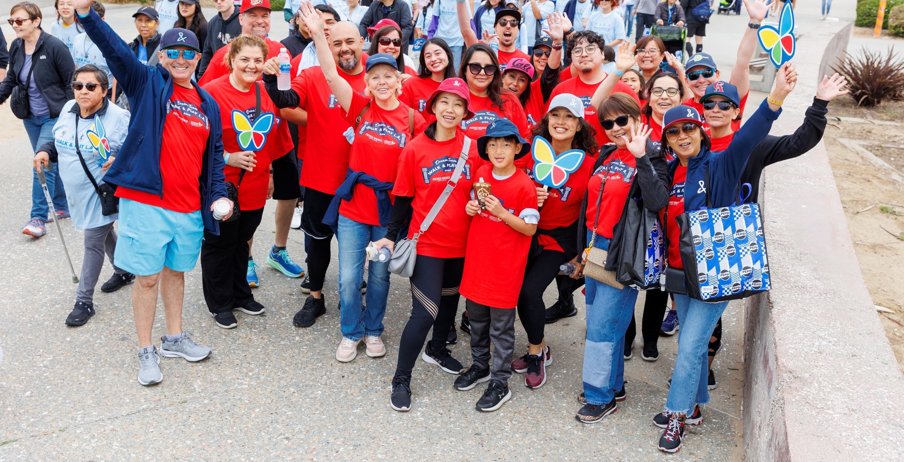 Walk Team Picture from Walk & Play L.A. 2024