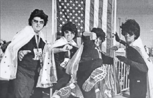 Elvises at Las Vegas Half Marathon