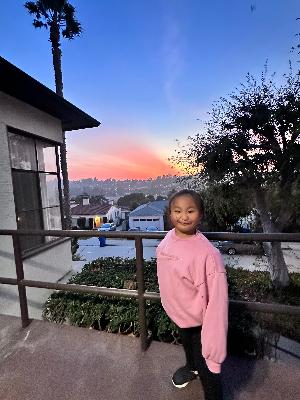 arriving home after treatment at Childrenâ'TMs Hospital LA